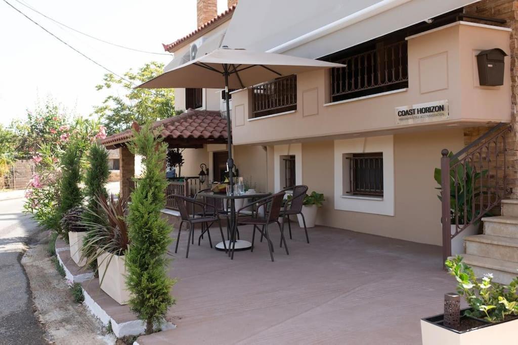 Ferienwohnung Coast Horizon Romanos  Exterior foto