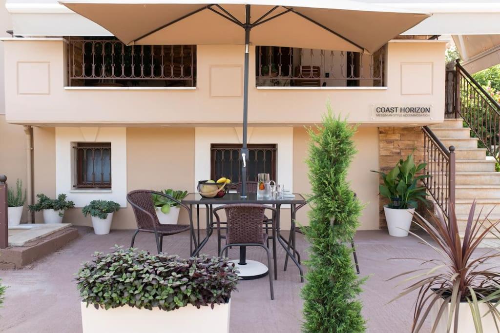 Ferienwohnung Coast Horizon Romanos  Exterior foto